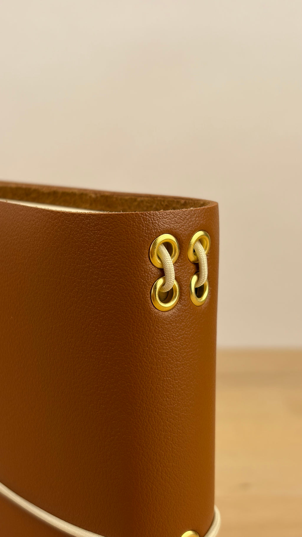 A6 Kunstleder Journal Cover | Braun
