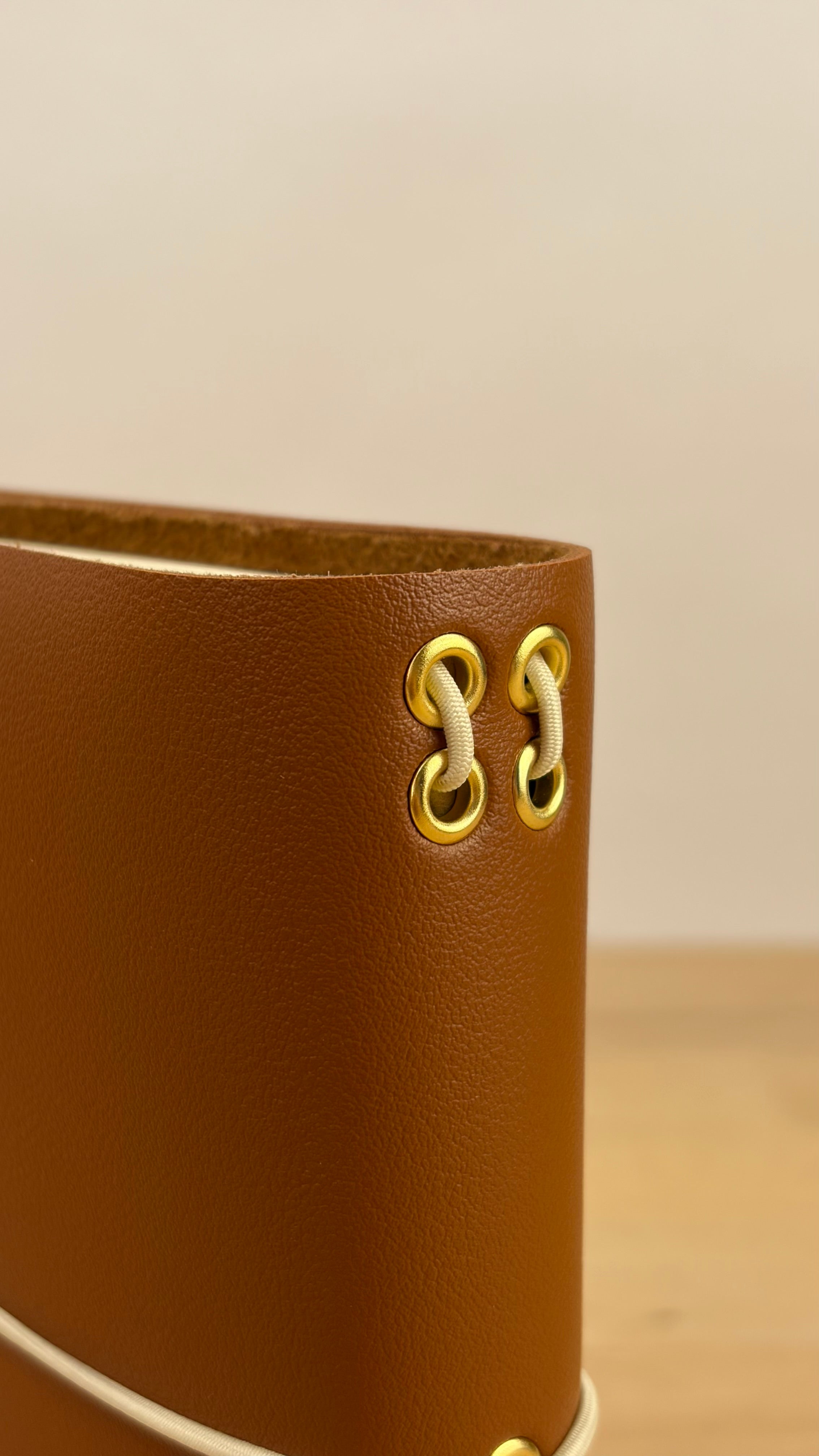 A6 Kunstleder Journal Cover | Braun