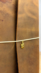 A5 Echtleder Journal Cover | Cognac