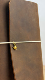 A6 Echtleder Journal Cover | Cognac