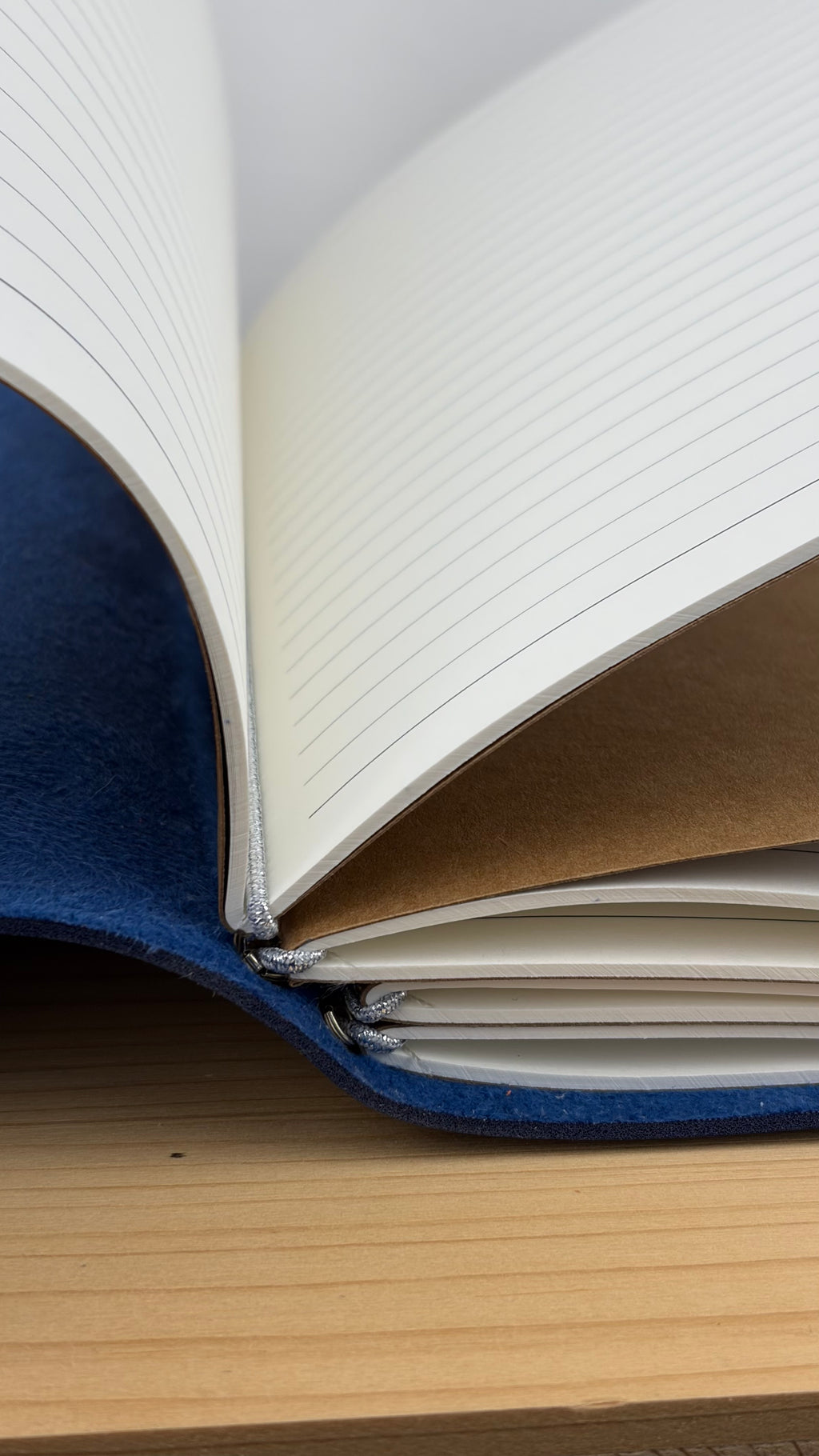 A5 Kunstleder Journal Cover | Dunkelblau