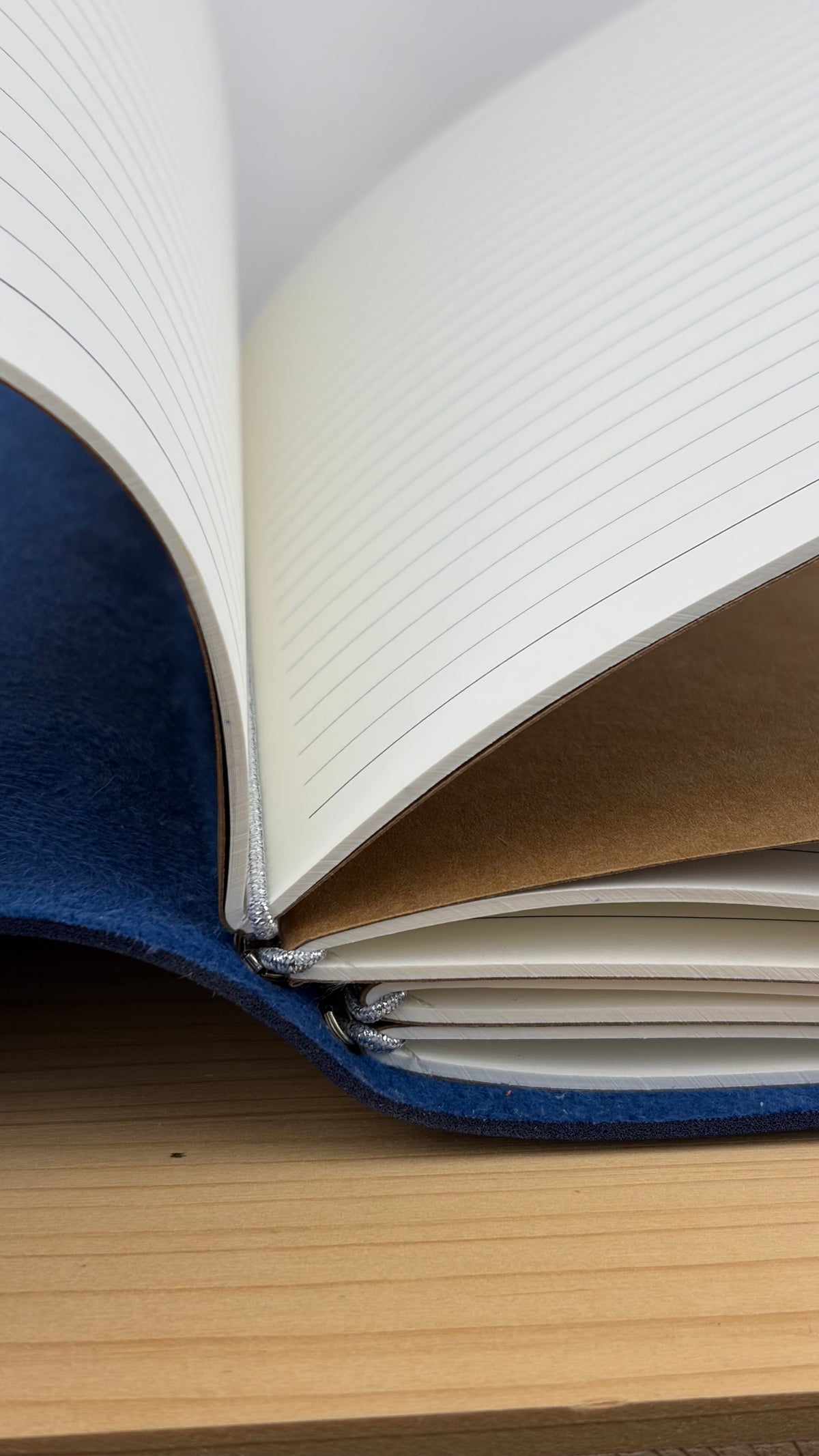 A5 Kunstleder Journal Cover | Dunkelblau