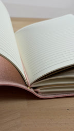 A5 Kunstleder Journal Cover | Rosa