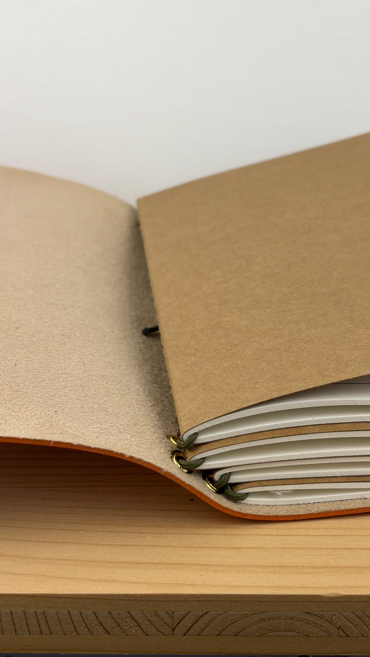A5 Kunstleder Journal Cover | Orange