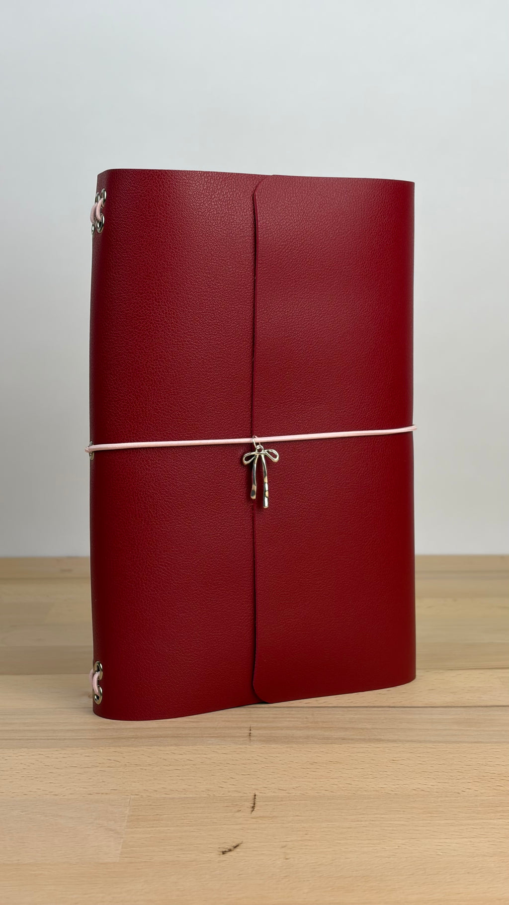 A5 Kunstleder Journal Cover | Weinrot