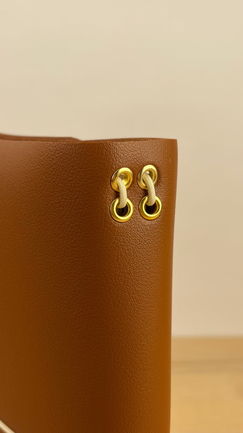 A5 Kunstleder Journal Cover | Braun