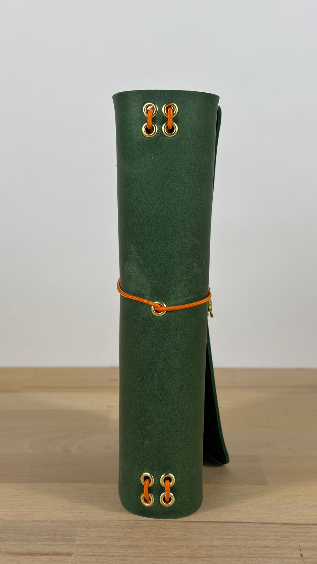 A5 Echtleder Journal Cover | Waldgrün