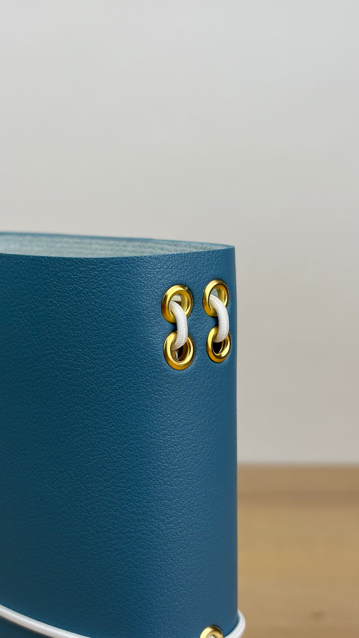 A6 Kunstleder Journal Cover | Hellblau
