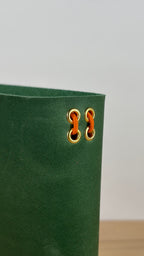 A5 Echtleder Journal Cover | Waldgrün