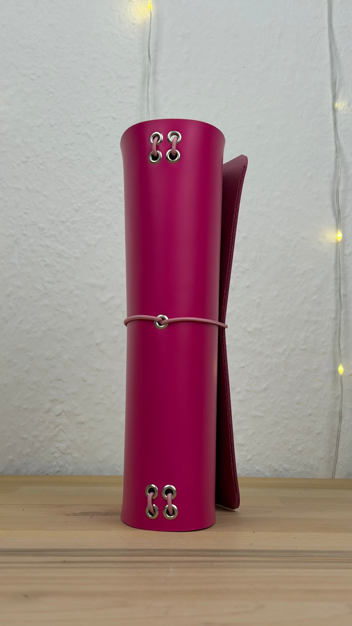 A5 Echtleder Journal Cover | Pink