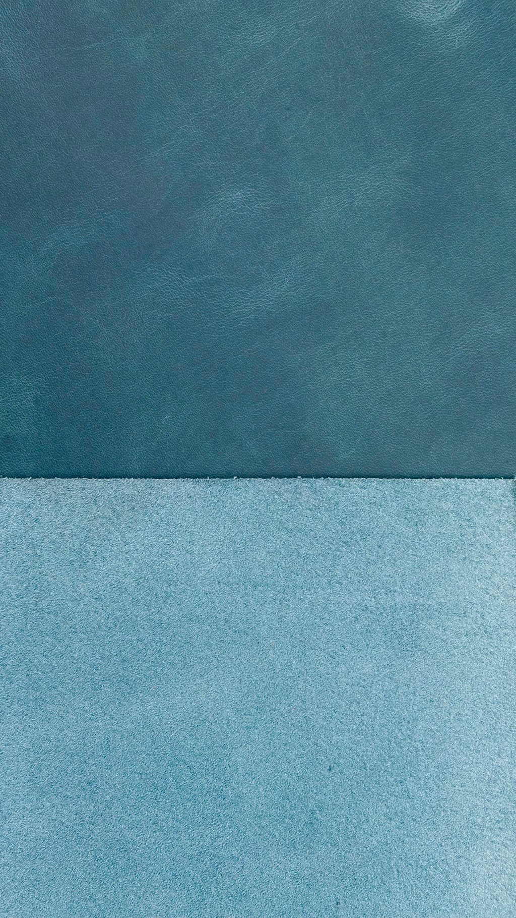 A5 Echtleder Journal Cover | Ozeanblau