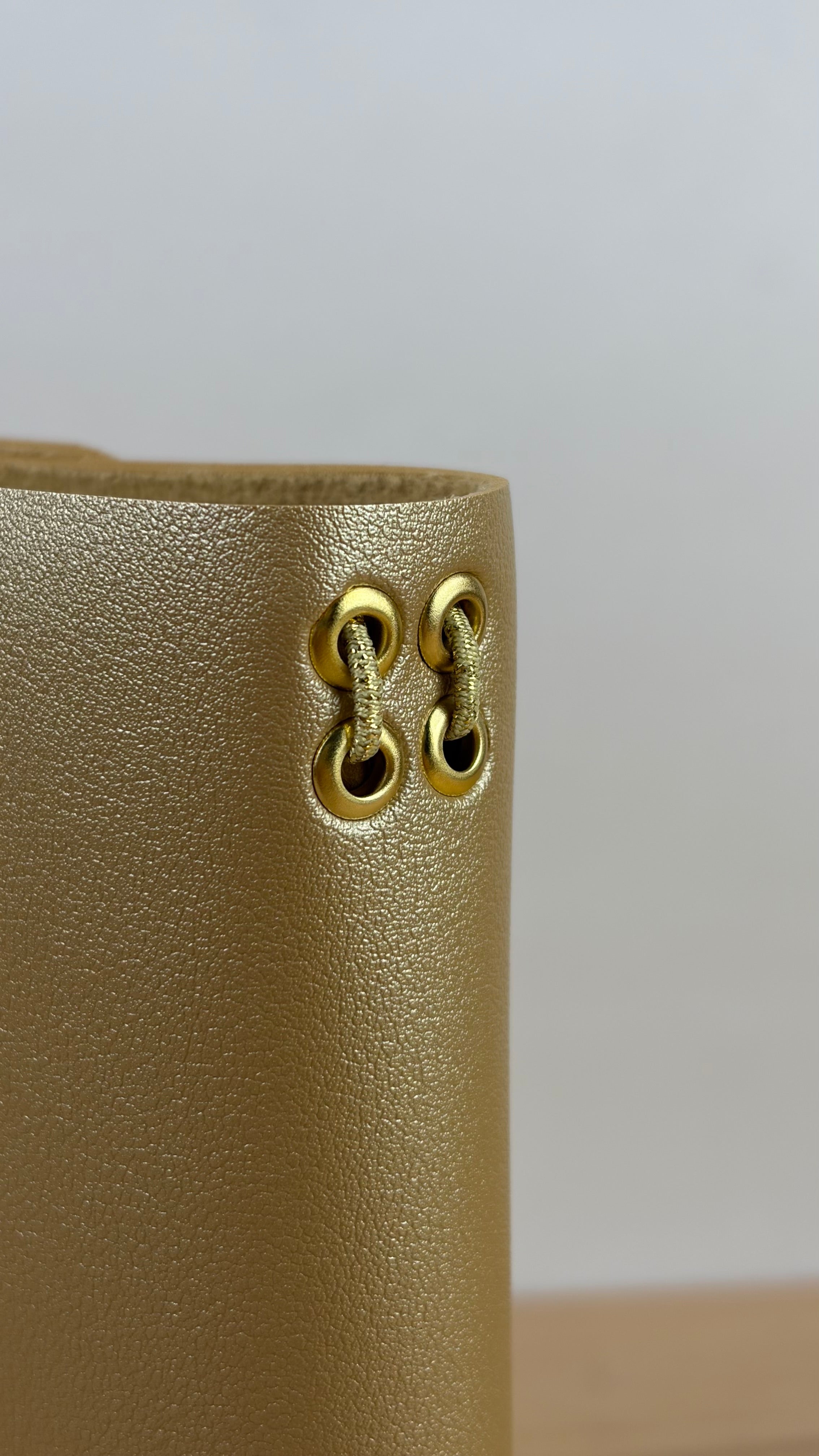 A5 Kunstleder Journal Cover | Gold