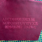 A5 Echtleder Journal Cover | Magenta