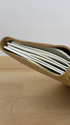 A5 Kunstleder Journal Cover | Gold
