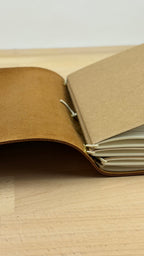 A5 Kunstleder Journal Cover | Braun