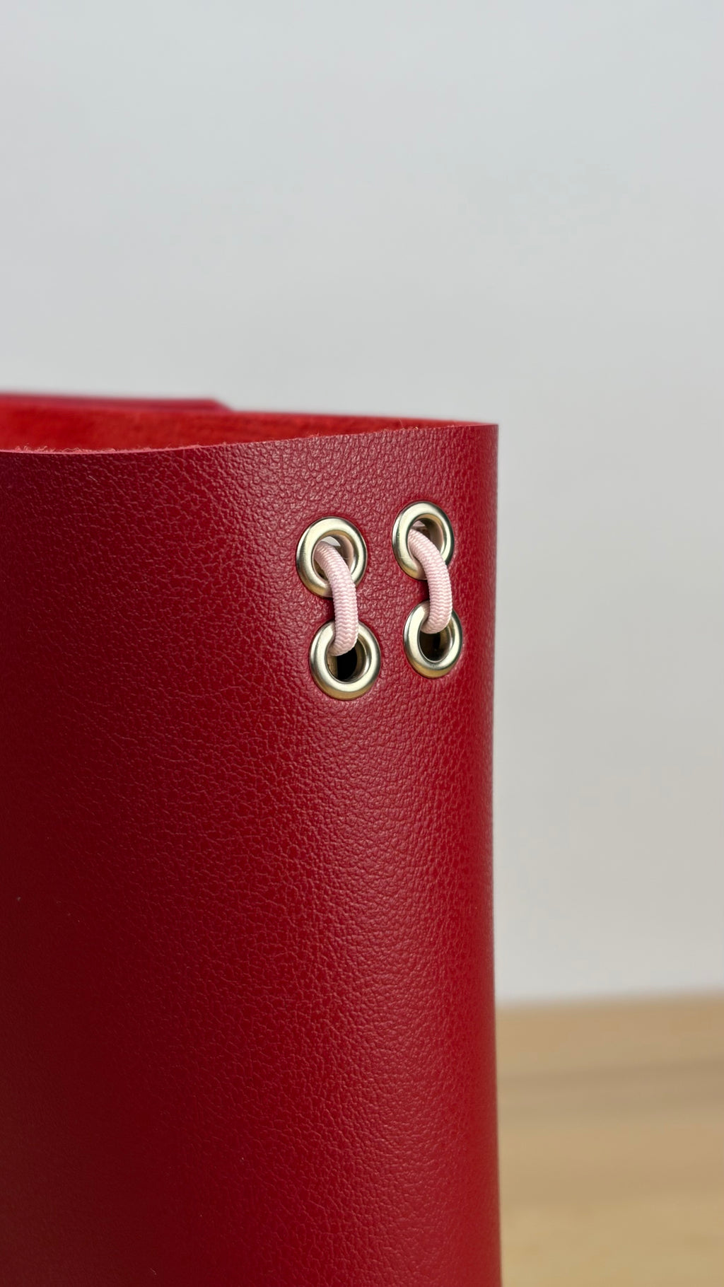 A5 Kunstleder Journal Cover | Weinrot