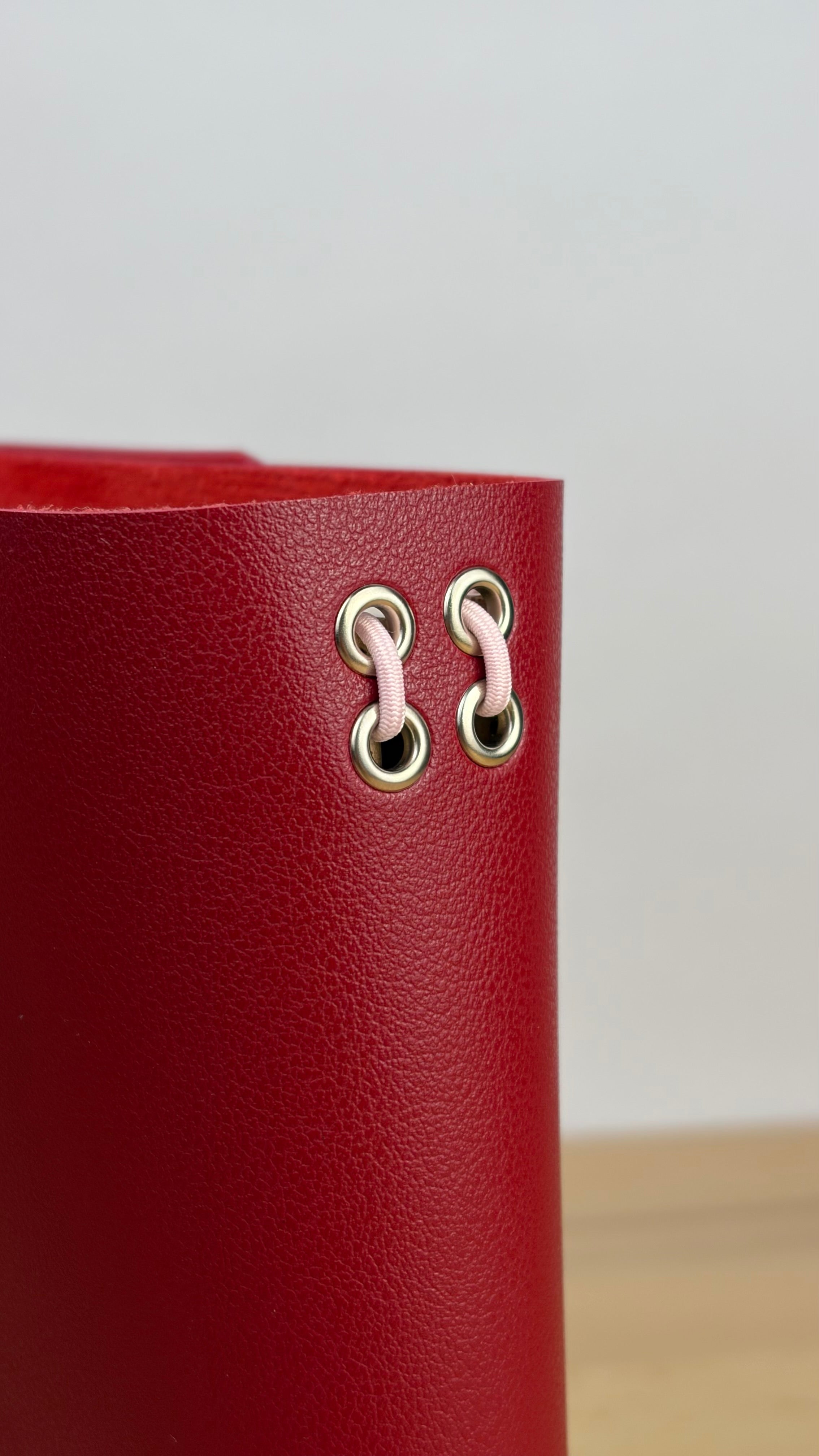 A5 Kunstleder Journal Cover | Weinrot