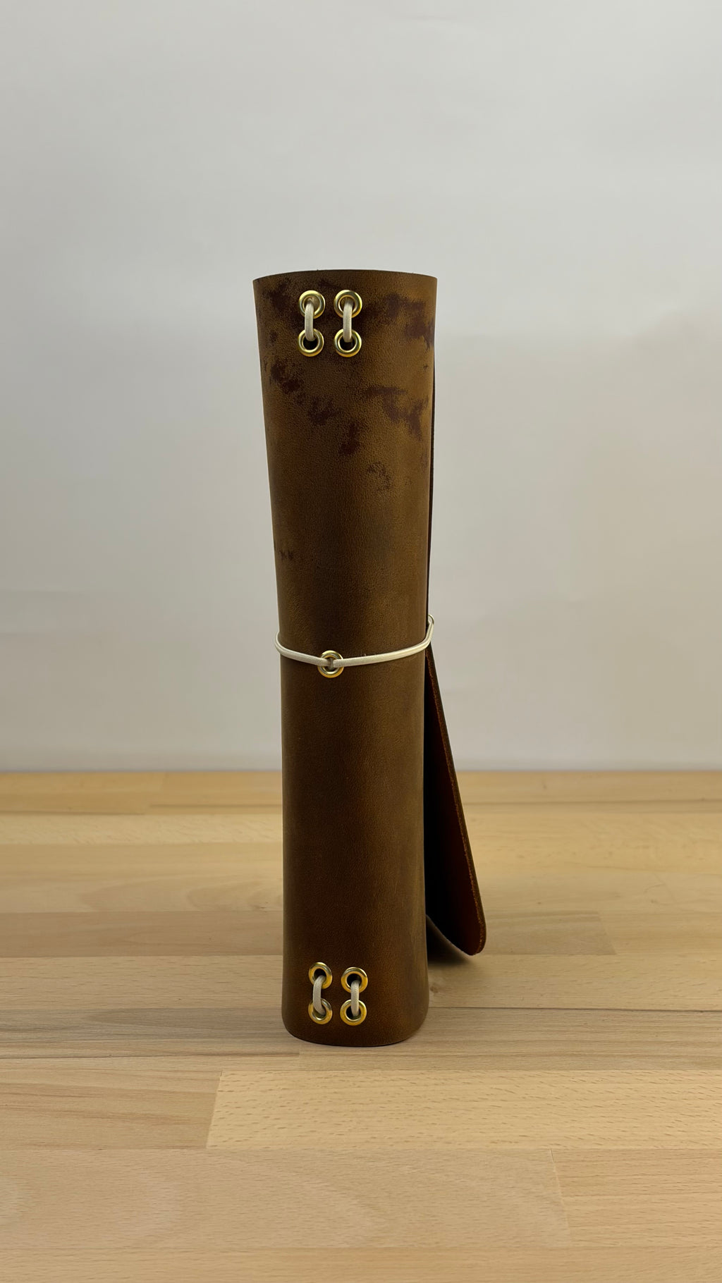 A5 Echtleder Journal Cover | Cognac