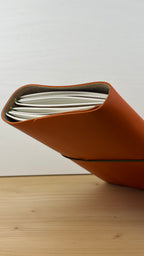 A5 Kunstleder Journal Cover | Orange