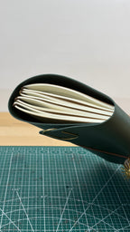 A5 Kunstleder Journal Cover | Dunkelgrün