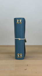 A6 Kunstleder Journal Cover | Hellblau