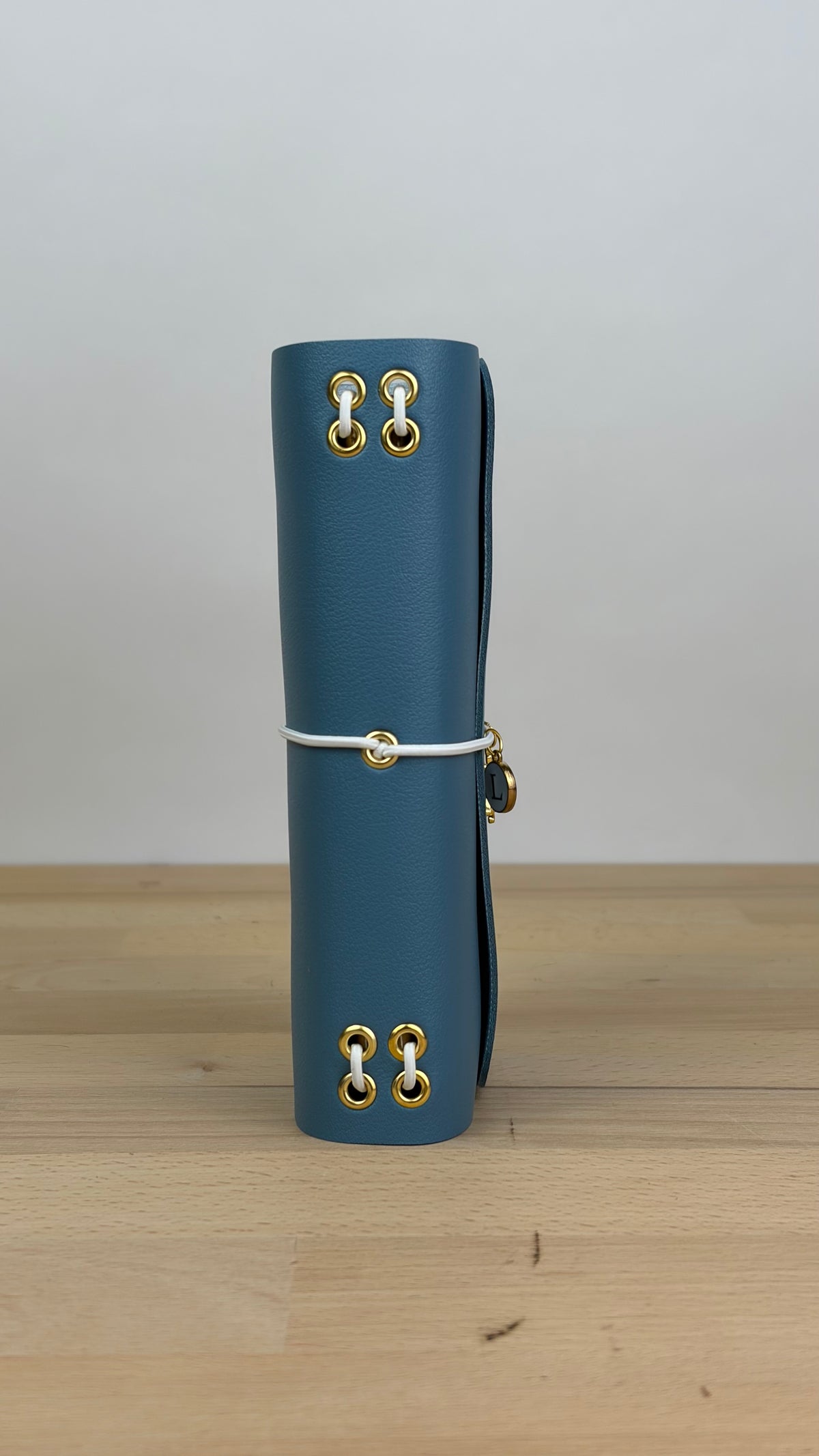 A6 Kunstleder Journal Cover | Hellblau