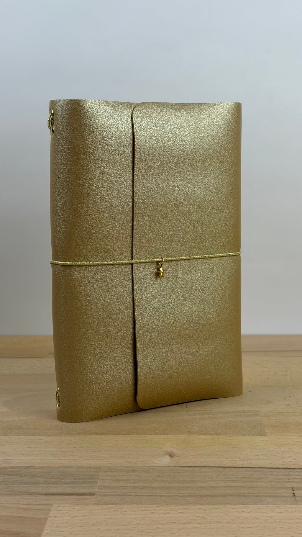 A5 Kunstleder Journal Cover | Gold