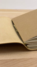 A5 Kunstleder Journal Cover | Gold