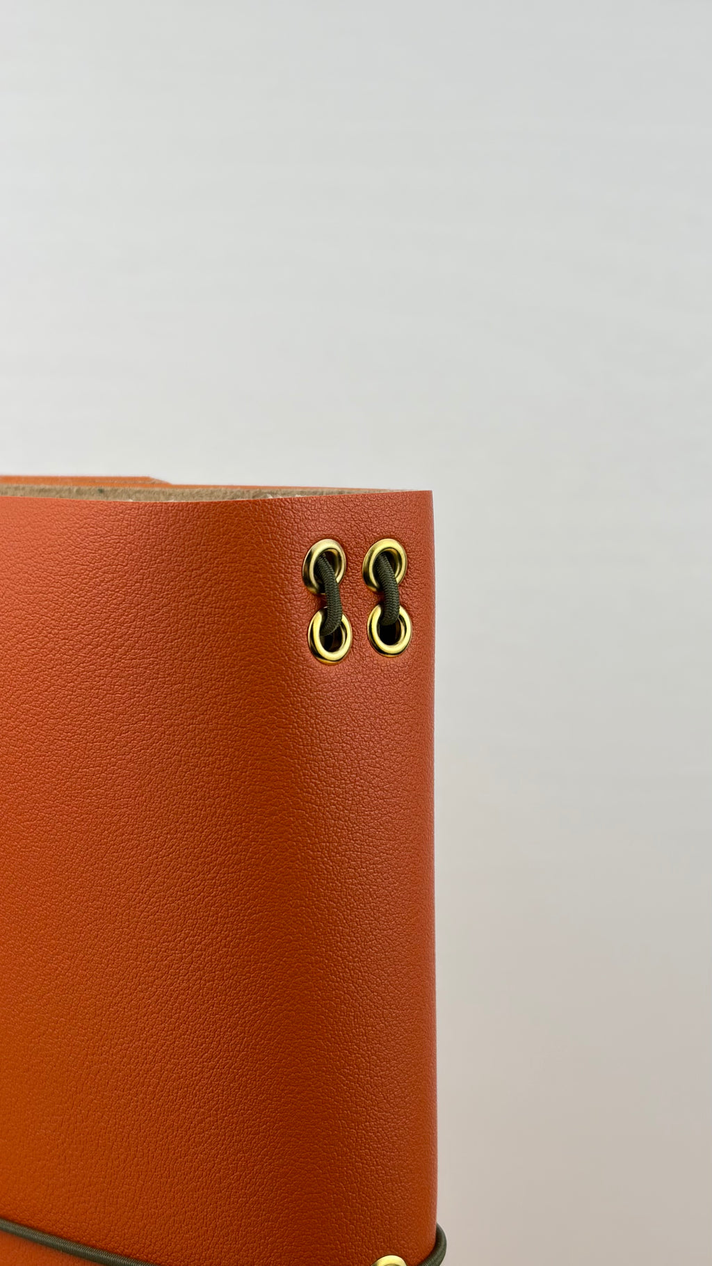 A5 Kunstleder Journal Cover | Orange