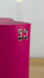 A5 Echtleder Journal Cover | Pink
