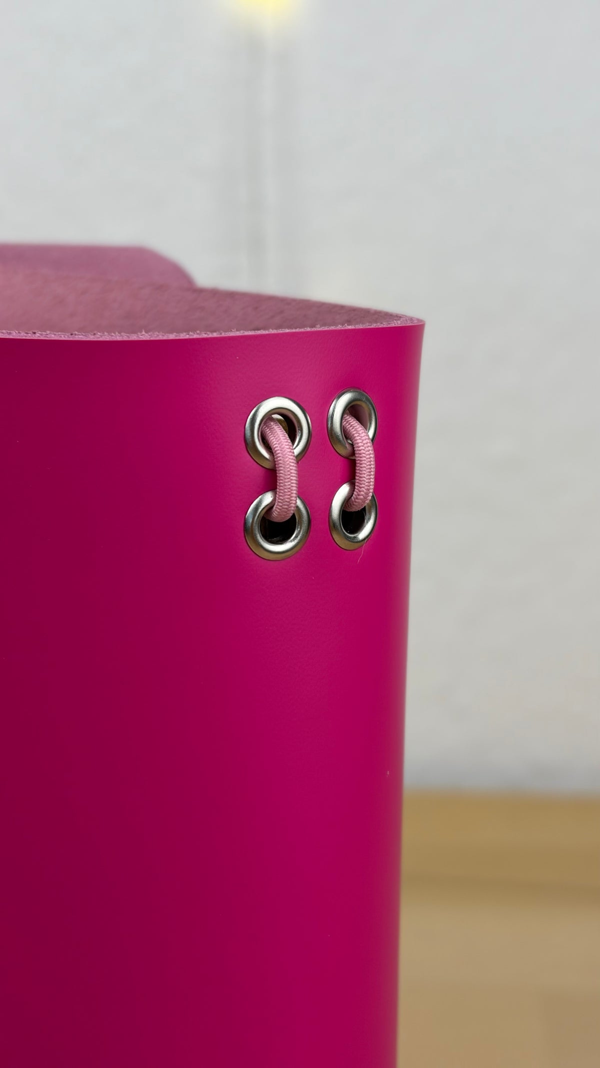 A5 Echtleder Journal Cover | Pink