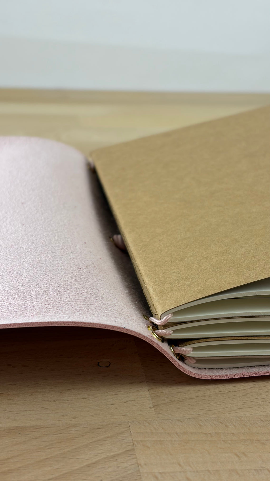A5 Kunstleder Journal Cover | Rosa
