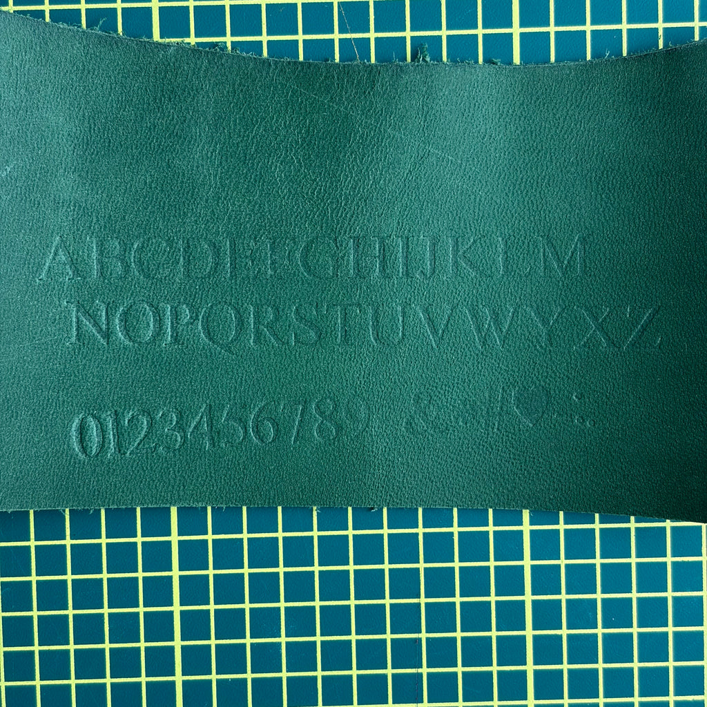 A6 Echtleder Journal Cover | Waldgrün