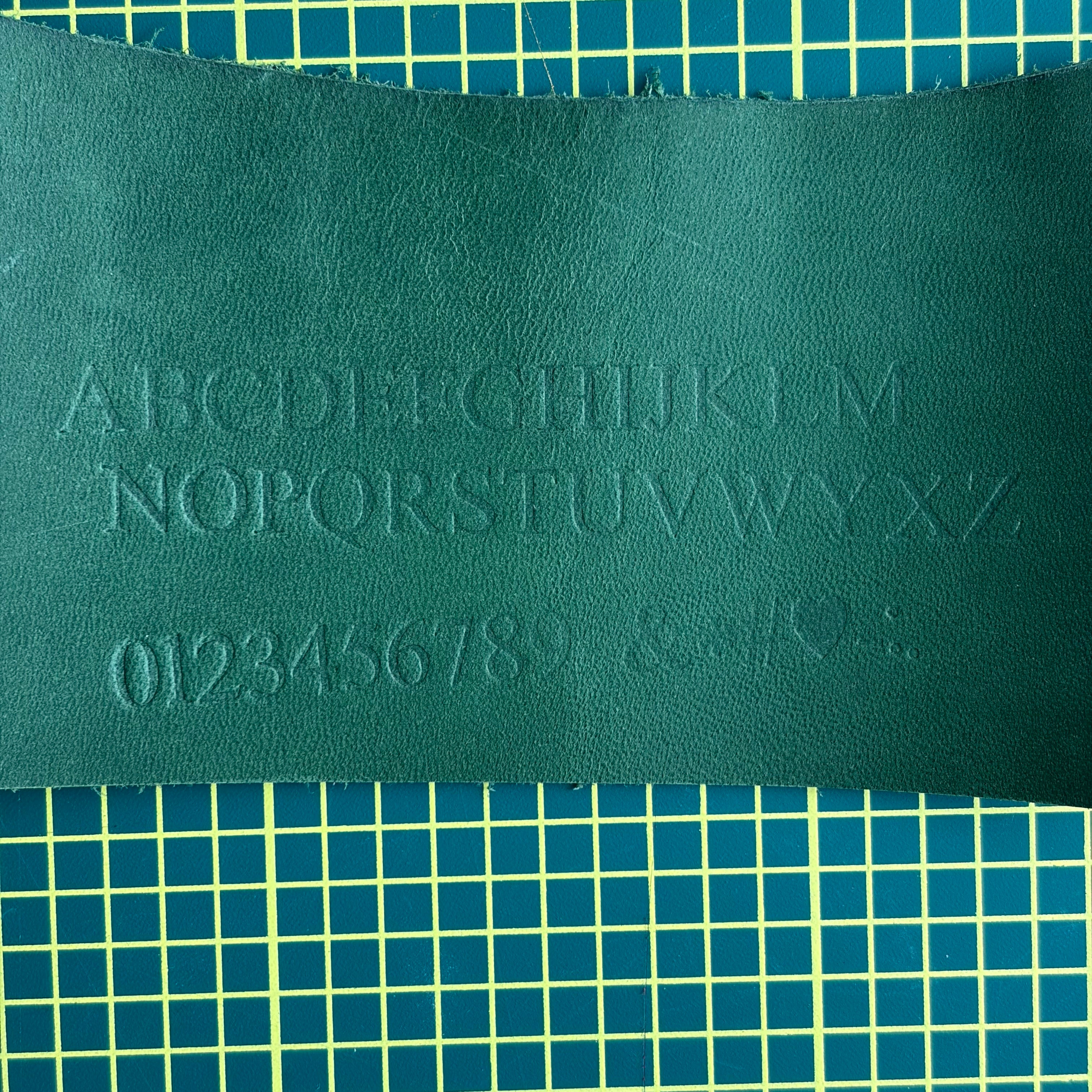 A6 Echtleder Journal Cover | Waldgrün