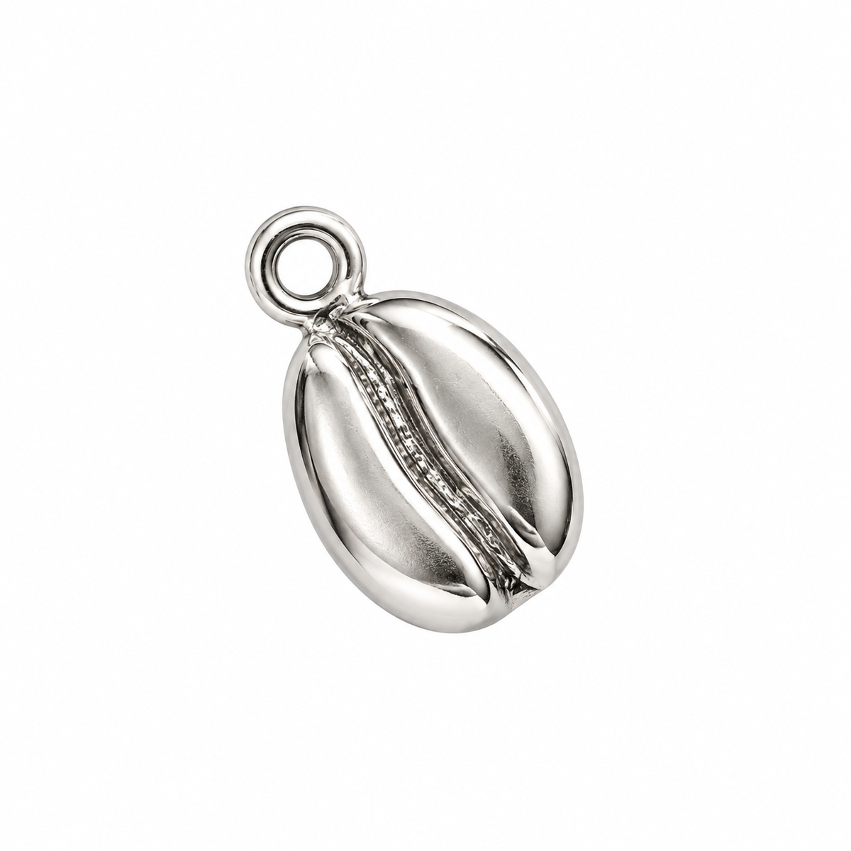 Charm | Kaffeebohne | Silber