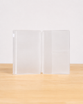 Transparente A6 Zip-Einlage für Journal Cover