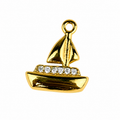 Charm | Schiff | Gold